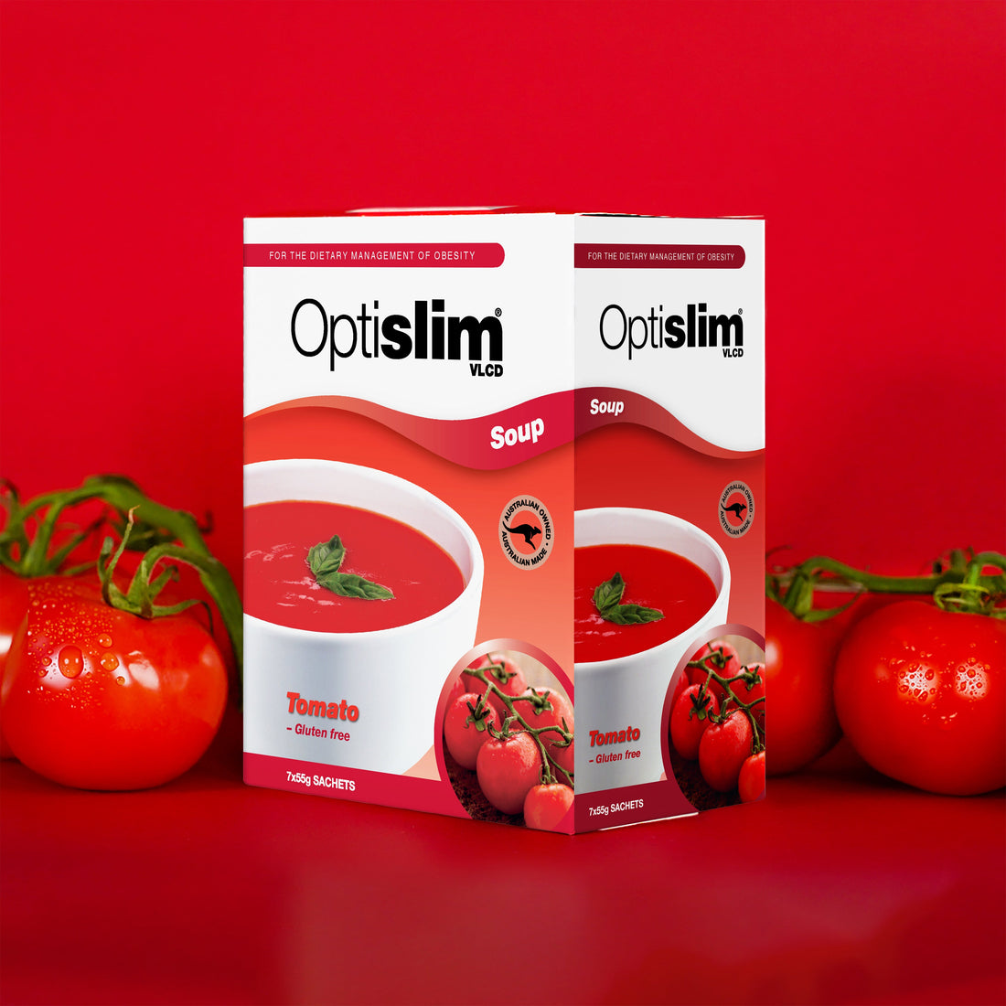 VLCD Soup Tomato - 7 Meals - Optislim
