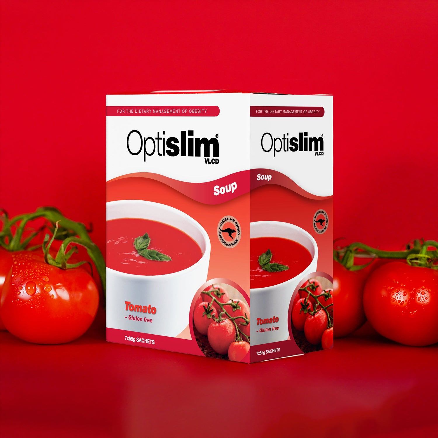VLCD Soup Tomato - 7 Meals - Optislim