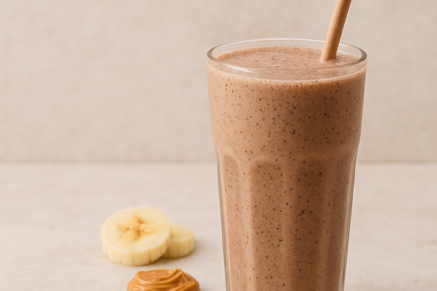 Creamy Choc-Banana Frappe Recipe