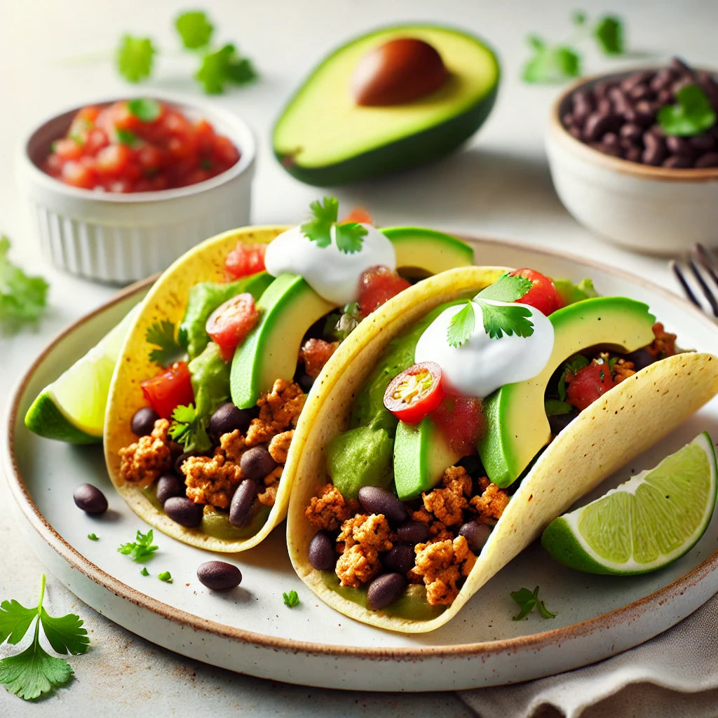 Turkey and Black Bean Tacos