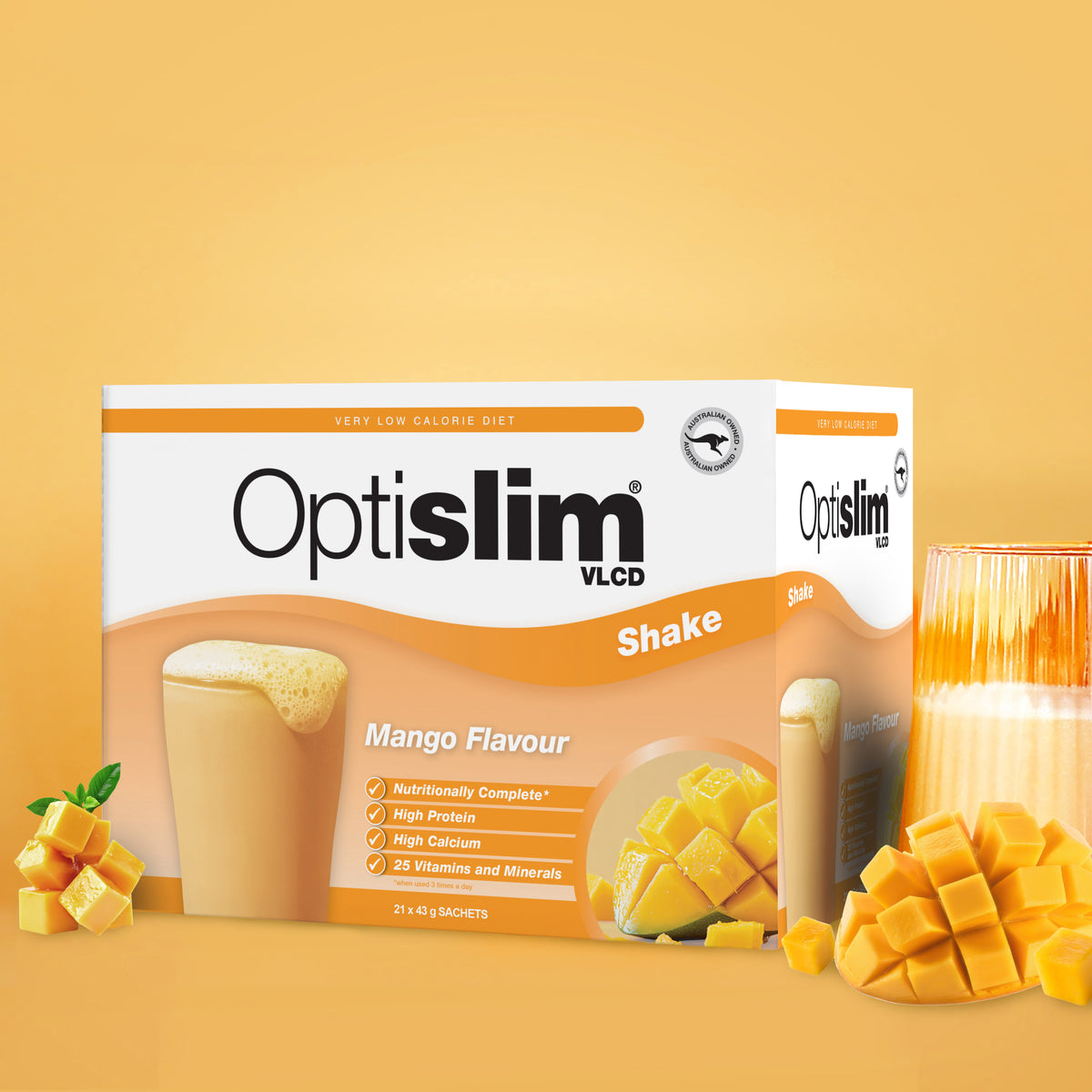 VLCD Classic Shake Mango - 21 Meals | Optislim